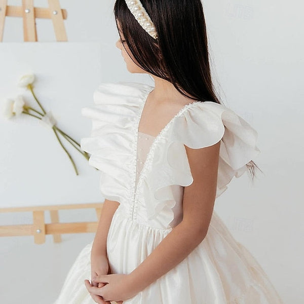 Girls' Dress Flower Girl First Communion Formal FashionChic