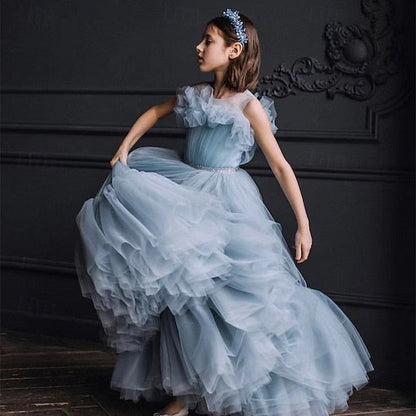 Princess Flower Girls' Kid's Girl Dress FashionChic