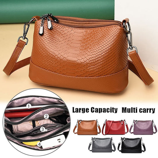 Leather Hobo Crossbody Bag Shoulder PU Women's FashionChic