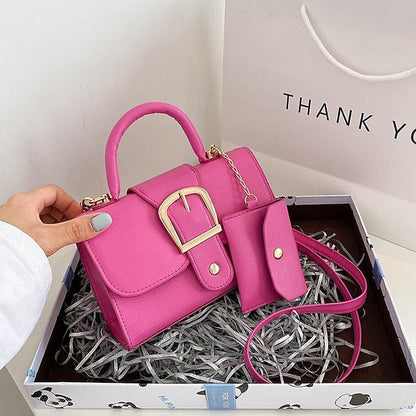Women's PU Bag Crossbody Daily Handbag Leather Durable FashionChic