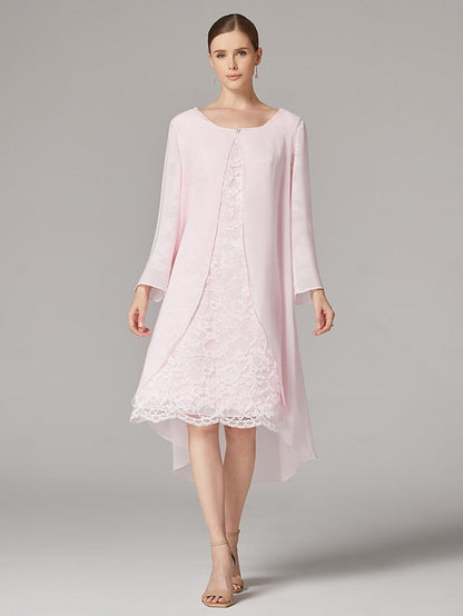 Beach of Suit A-Line Wedding the Bride Two Mother Piece Dress FashionChic