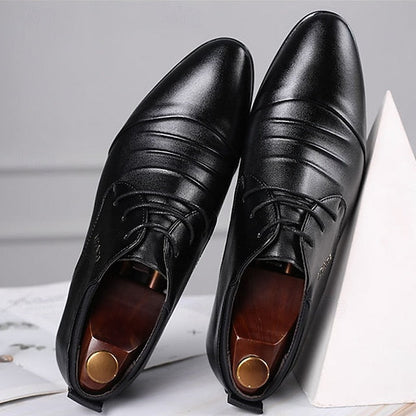 - Men's White Dress for Lace-Up Shoes Formal Elegant FashionChic