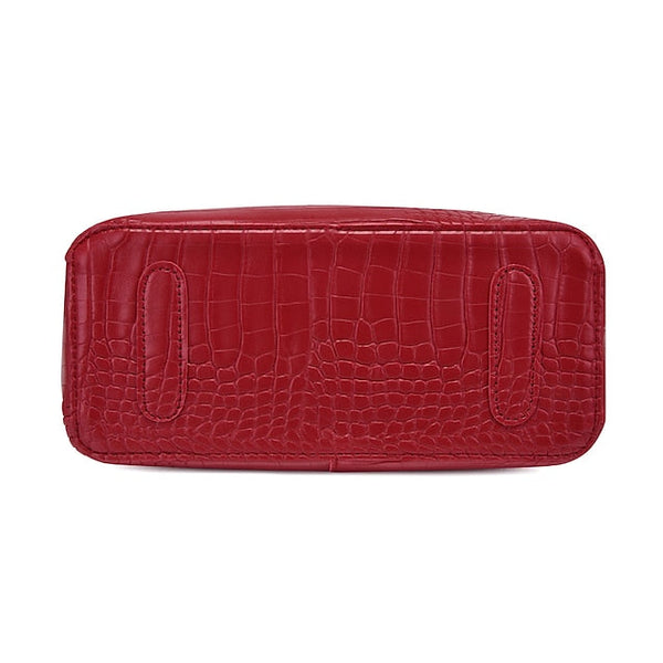 Bag Leather Going Women's out Set PU Purse Office Pcs 3 FashionChic