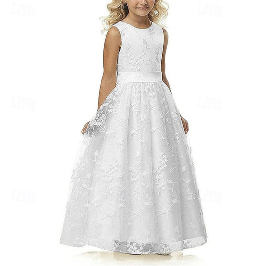 Girl Girls' Kid's Princess Dress Flower FashionChic