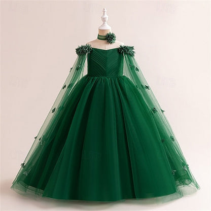 Dress Princess Girl Kid's Girls' Flower FashionChic