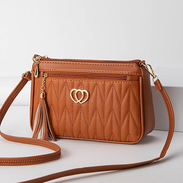 Shoulder Crossbody PU Bag Leather Hobo Women's FashionChic