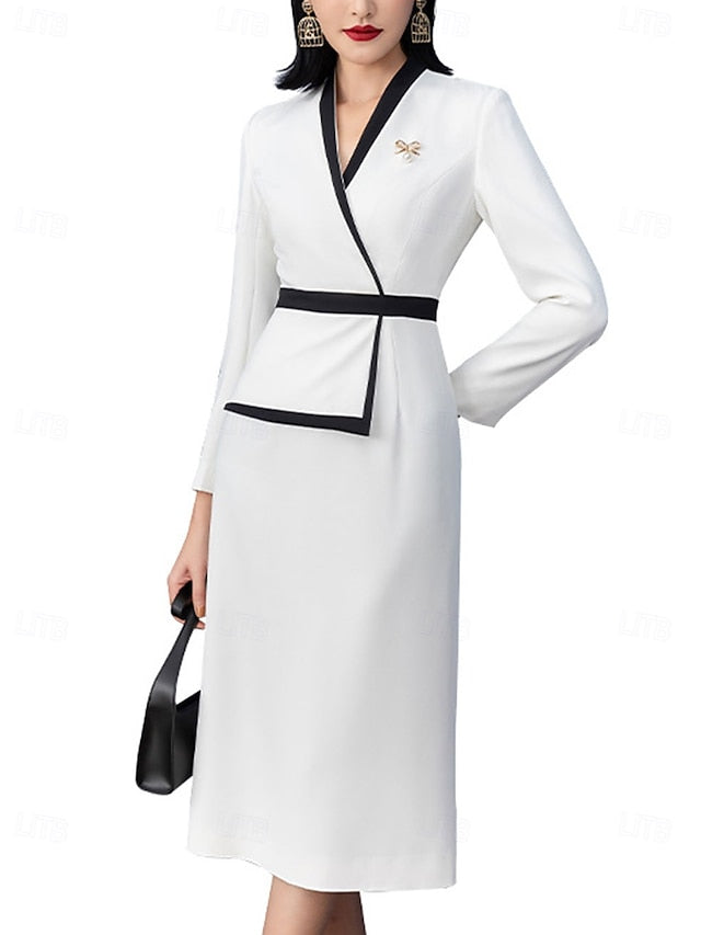 Bride Vintage Elegant Sheath of / Column Formal the Mother Dress FashionChic