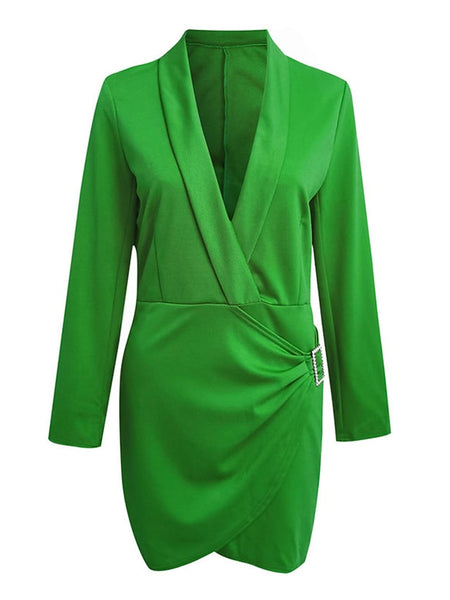 Women's Party Dress Cocktail Dress Work Dress Ruched Shirt