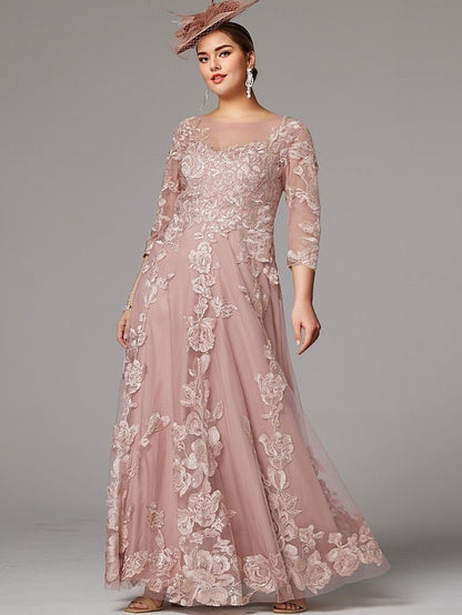 Elegant Bride of Wedding the Beach Dress A-Line Mother FashionChic