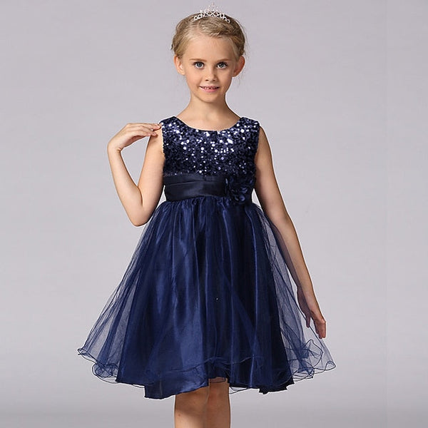 Girl Wedding Flower Party Dress Girls' FashionChic