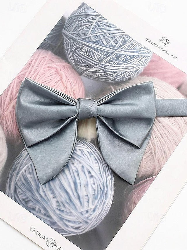 Men's in Multiple Satin Colors Bow Tie FashionChic