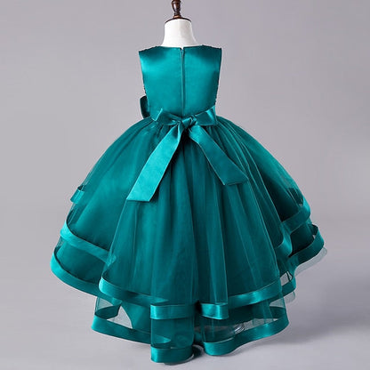 Dress Sequin Wedding Festival Kids Party Girls' Sleeveless FashionChic