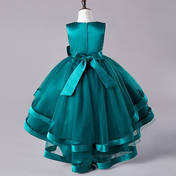 Dress Sequin Wedding Festival Kids Party Girls' Sleeveless FashionChic