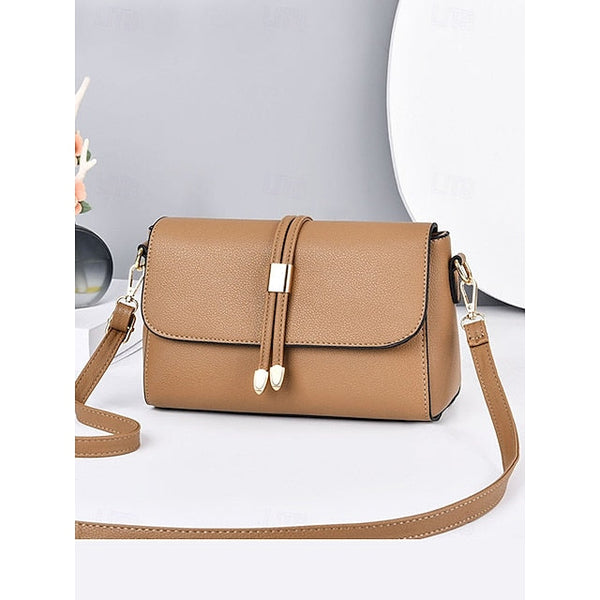 Burgundy Bags in Crossbody Leather Black Women's Faux and FashionChic