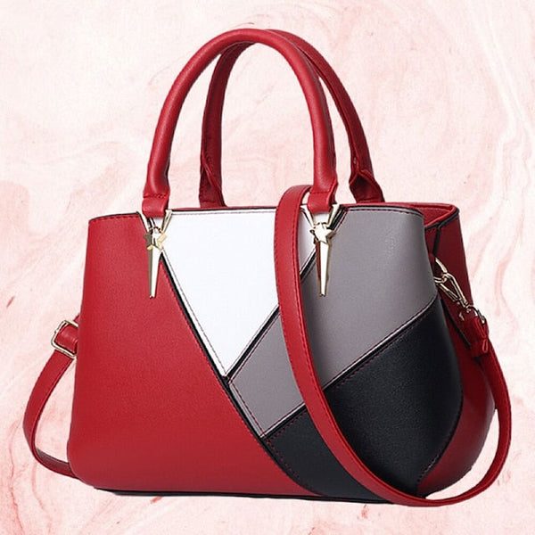 Shoulder Diaper Handbag PU Bag Women's Tote Leather FashionChic