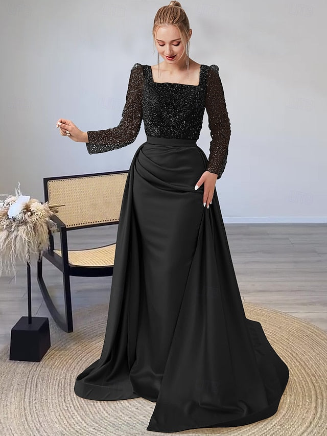 Mermaid Dress Floor Gown Formal Evening Length Long Elegant FashionChic