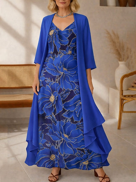 Women's Maxi Dress Dress Set A Line Dress Vacation Casual FashionChic