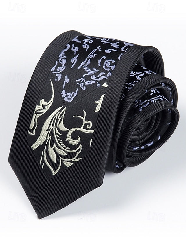 6cm Pattern - Men's Narrow Positioning Tie Stripe FashionChic