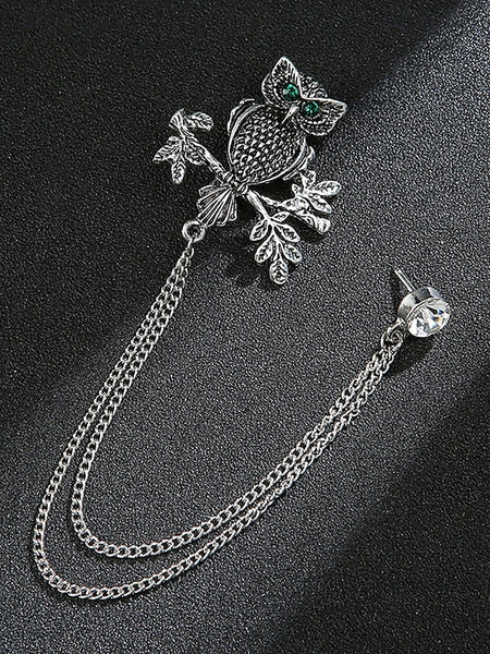 Men's Pin Brooch with Lapel Christmas Deer FashionChic