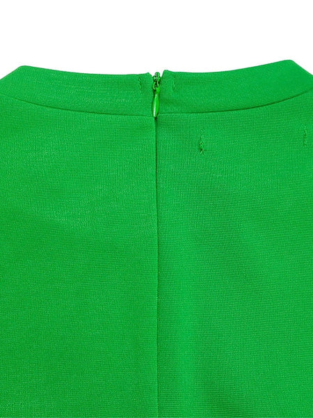 Women's Casual Dress Midi Dress Zipper Daily Date Fashion