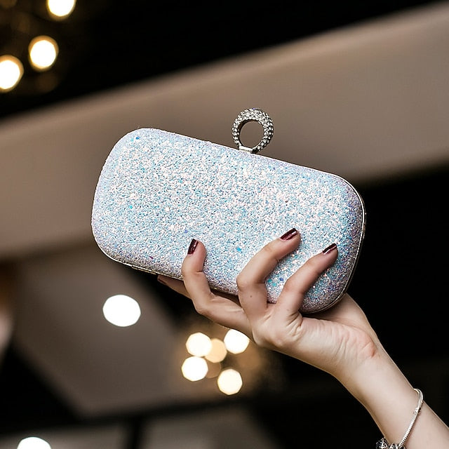 Bag Evening Leather Clutch Bags Wristlet Women's PU FashionChic