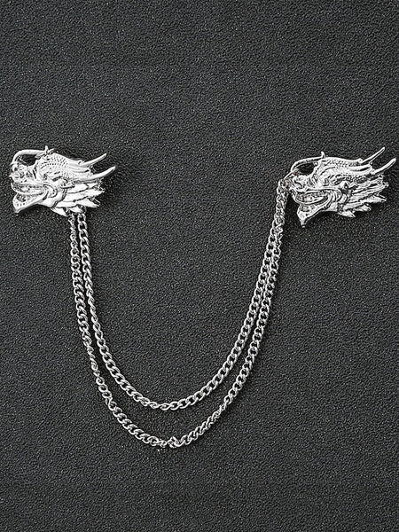 Christmas – Elegant Pins Collar Men's Alloy Reindeer FashionChic