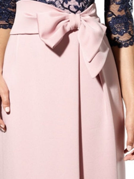 Mother Bride Guest of Elegant Wedding Dress Jewel Sheath the FashionChic