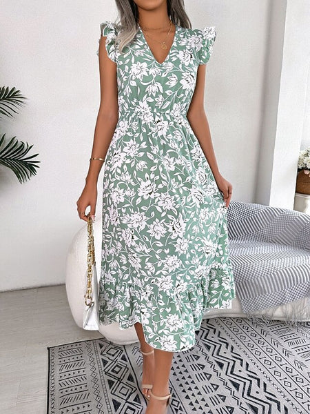 Women's Midi Dress Casual Dress A Line Dress Tank Dress