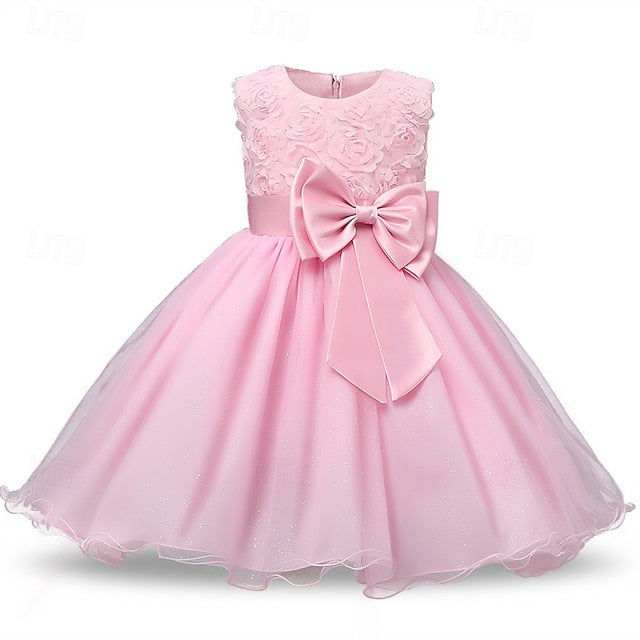 Princess Dress Girls' Kid's Girl Flower FashionChic