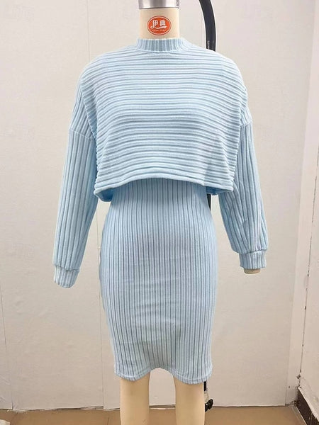 Women's Dress Set Slip Dress Midi Dress Elegant Casual