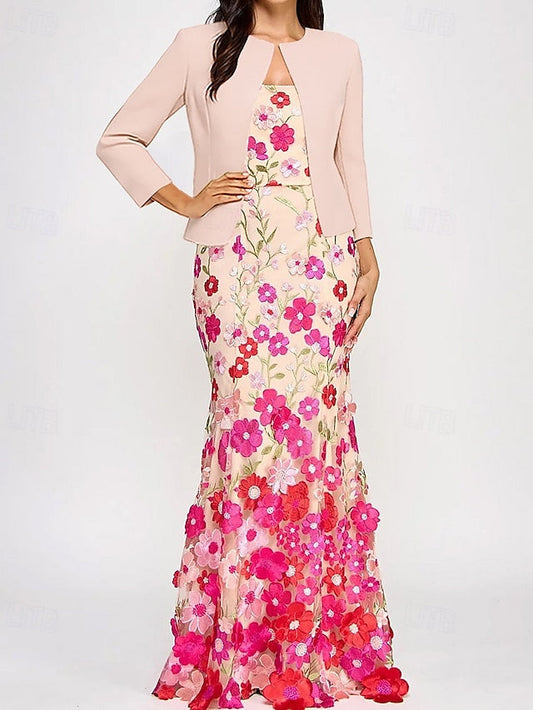 Trumpet Bride Elegant the / Gown of Mother Mermaid Evening Dress FashionChic