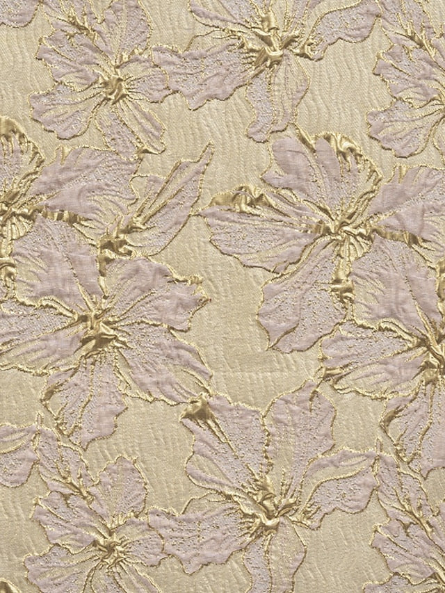 Elegant Evening A-Line Brocade Gown Dress Jacquard Formal FashionChic