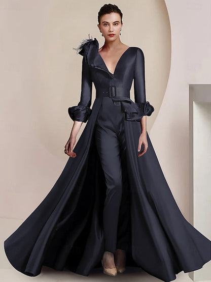 / Two Mother Pantsuit of Piece Formal Jumpsuit Bride the FashionChic