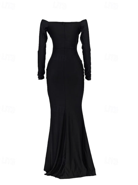 Women's Long Dress Maxi Dress Black Dress Prom Dress Party