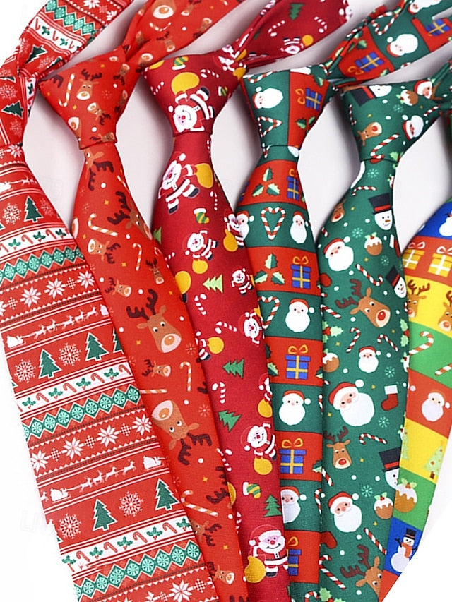 Christmas Neckwear Fun Ties Men's Festive Holiday – and FashionChic