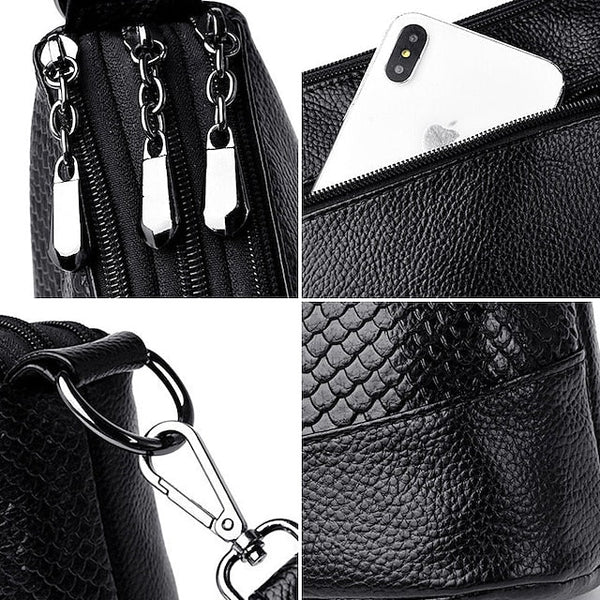 Leather Hobo Crossbody Bag Shoulder PU Women's FashionChic