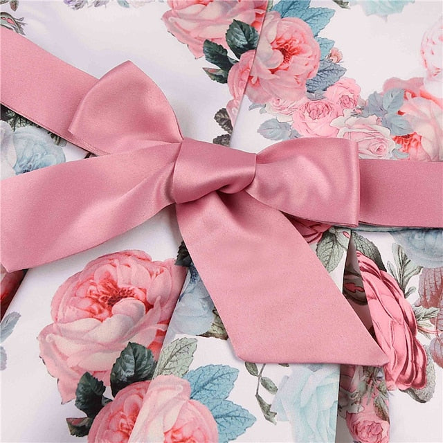 Kids Flower Dress Short Party Sleeve Floral Girls' FashionChic