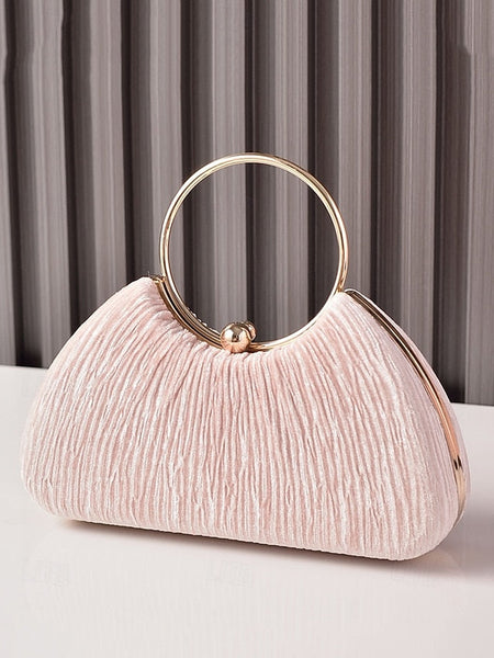 Women's Christmas Elegant – Handbag Velvet Party Red FashionChic