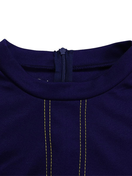 Women's Casual Dress Midi Dress Zipper Daily Date Fashion