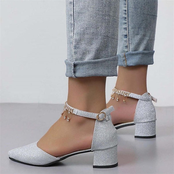 Elegant Bridal Bridesmaid Women's Wedding Pumps Shoes FashionChic