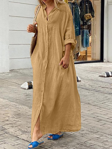 Women's Blue Black White Fall Autumn Maxi long Dress Maxi