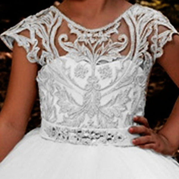 Floral Dress Flower Kids Solid Colored Girl Girls' FashionChic