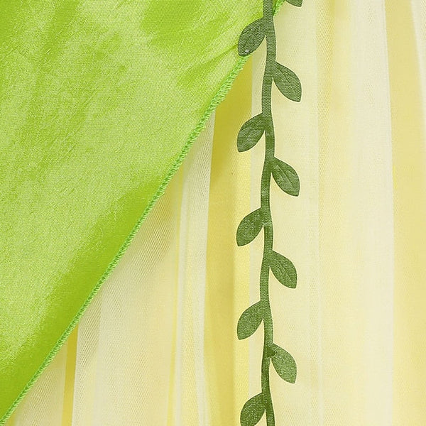 Flower Bell Princess Tinker Fairytale Theme Tiana Girl Dress FashionChic