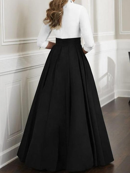 Guest the of Bride Elegant A-Line Mother Dress Wedding FashionChic