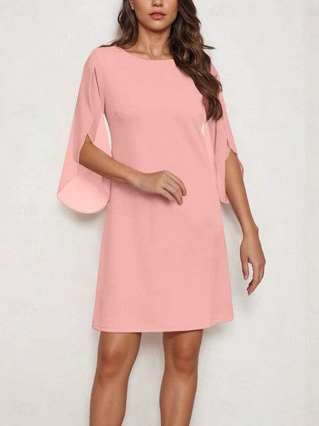 Women's Mini Dress Shift Dress Casual Daily Regular Fit FashionChic