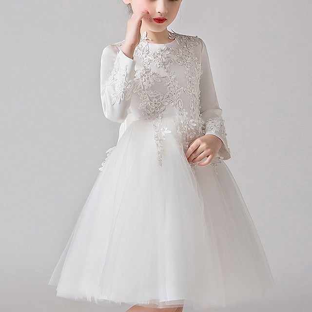 Girl Princess Flower Girls' Dress Party FashionChic