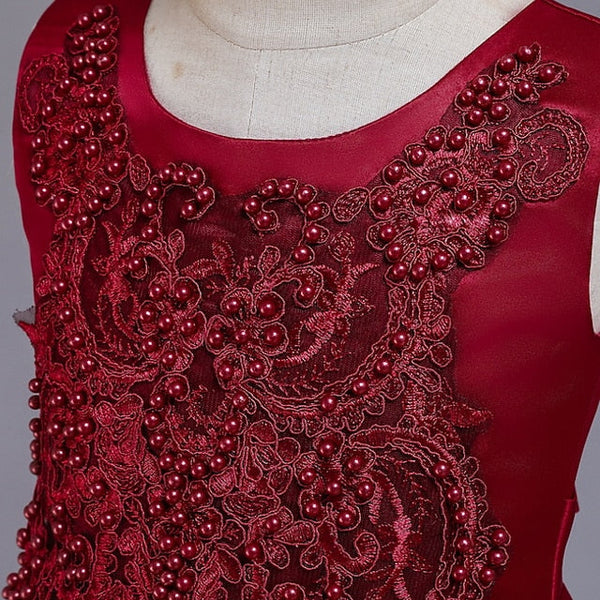 Party Girl Girls' Wedding Dress Flower FashionChic