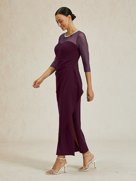 Women's Maxi Dress Sheath Dress Elegant Party Formal Solid FashionChic