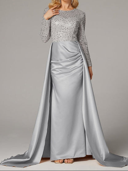 Masquerade Gown Dress Mermaid Carnival Floor Elegant Evening FashionChic