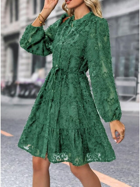 Women's Midi Dress Black Dress Cocktail Dress Formal FashionChic